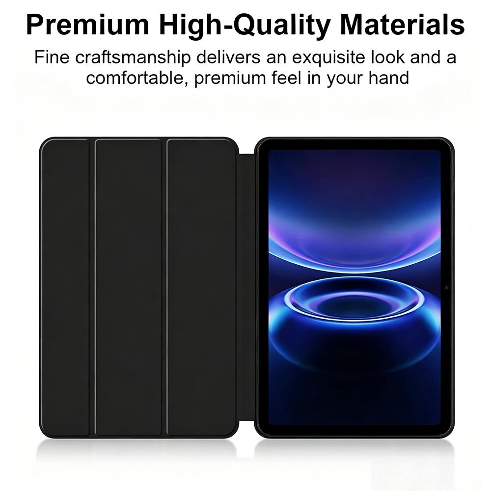 For Redmi Pad 2 SE 9.7 inch Trifold Stand Case for Redmi Pad 2 SE 9.7, Auto Sleep Wake TPU Silicone Soft Back Cover
