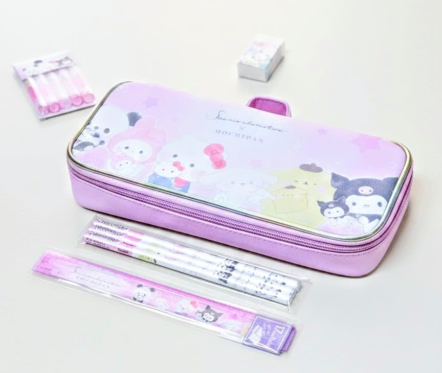Девочка начальной школы 1 класс Sanrio x Mochipan набор канцелярских принадлежностей 2B карандаш для письма В школу поступление в детский сад новый учебный год девочка