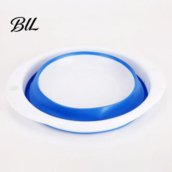 Multi Purpose Fishing Basin Foldable Silicone Bait Basin, Collapsible Lure Bowl, Portable Mixing Bucket Container, Outdoor Angling Accessories