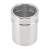 Sugar Shaker Food Grade Stainless Steel Durable Rustproof Widely Used Powder Dispenser for Salt Sugar Pepper
