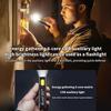 Compact Multi-Mode Pocket LED Flashlight, USB-C Rechargeable, 800mAh, Long-Range Pocket Flashlight, For Camping Travel Emergency