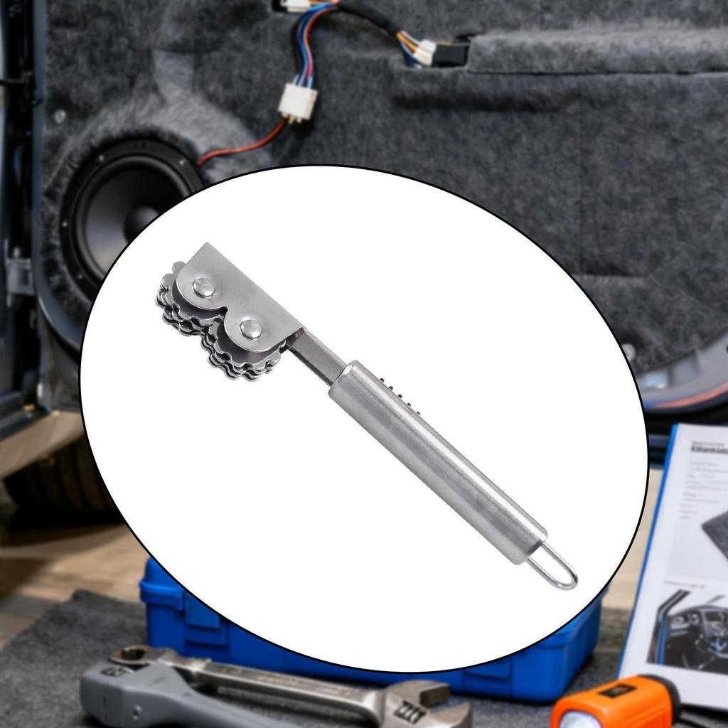 Автомобильный ролик для шумоизоляции Звукоизоляционный прижимной ролик Ручной демпфирующий инструмент для автомобиля Сглаживание интерьера