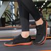 Men's Training and Fitness Shoes Wide Feet Low Heels Plus Size Flat Bottomed Black Shoes Barefoot Women's Casual Work Shoes