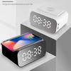 Многофункциональный Будильник Bluetooth-динамик Беспроводное зарядное устройство FM-радио USB-флеш-накопитель и проигрыватель TF-карт