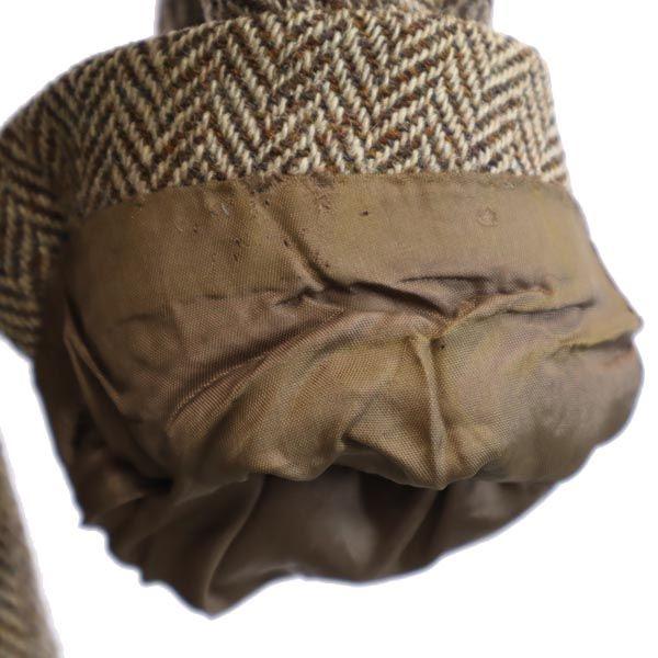 Harris Tweed Винтажный шерстяной пиджак в елочку 70-х годов Sears Sears Мужской Б/У