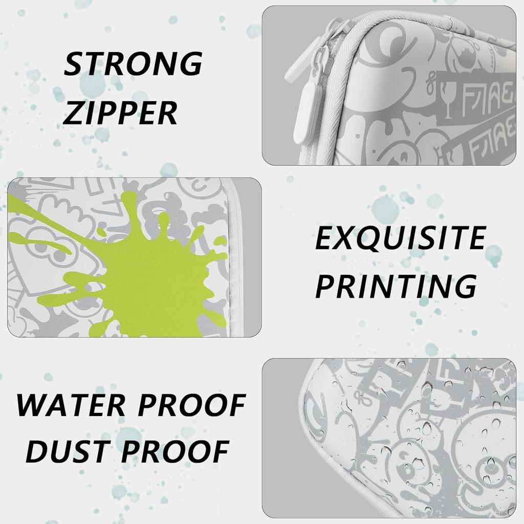 Чехол для переноски, совместимый с моделью Nintendo Switch OLED, легкий водонепроницаемый защитный чехол для хранения, аксессуары с 10 игровыми картриджами