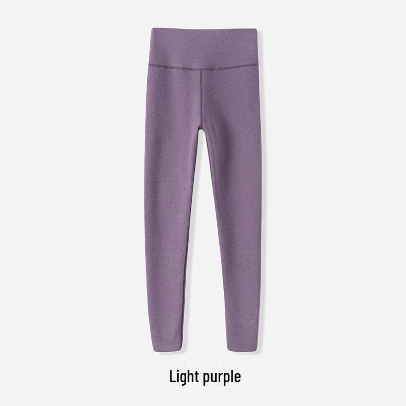 2024 Осень/Зима Женские Леггинсы с Высокой Посадкой из Немецкого Бархата, Бесшовные, Теплые