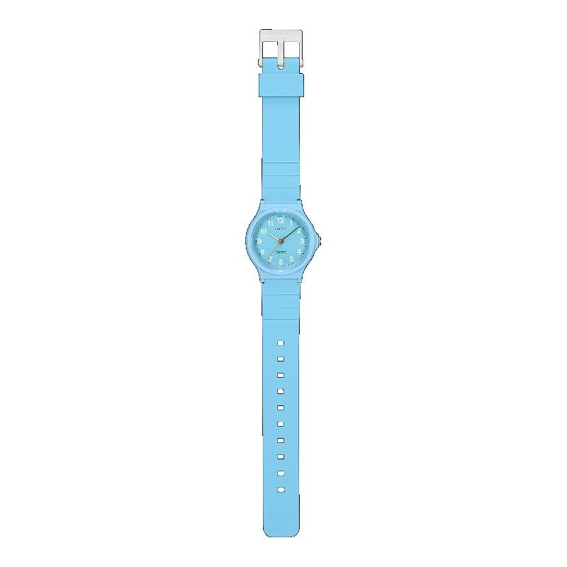 Casio Мужские аналоговые кварцевые часы LQ-24B-2B из смолы, водостойкие