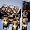 SGlass Set White Wine Glass Cup Cup Holder Drinkware Set Spirit Glass Bar KTV Wine Glass Holder Glass Storage Rack