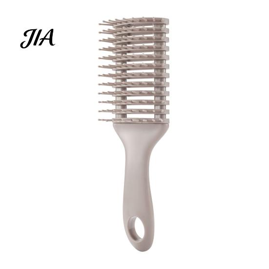 Gentle Detangler Comb Curly Hair Brush for Women, Scalp Massage Vented Paddle Elastic Tooth Brush, Anti-static Detangling Styling with Ergonomic