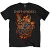 Мужская футболка Rockoff Trade Disturbed Burning Belief