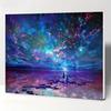 5D Diy Алмазная картина Полярная ночь Звездное небо Набор для вышивки крестом Полная алмазная вышивка Мозаика Художественная картина Стразы Декор Подарок