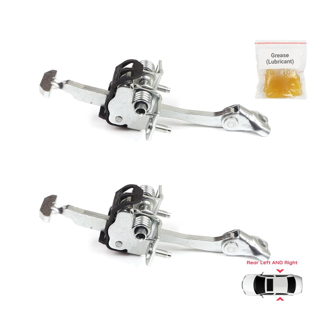 BDP827-1 2 Pieces Rear Left AND Right Door Catch Hinge Brake Stop Check Strap Limiter for Citroen C4 Picasso MK1 Grand 2006-2013 9181K4