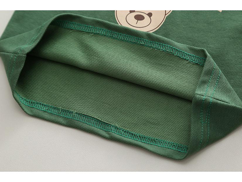 Летний костюм для мальчиков 2024: Стильный комплект из двух предметов для малышей (1-3 года) - Наряд с короткими рукавами