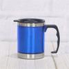 Portable Double-Wall With Lid Vacuum Cup Travel Mug Insulated Bottle Coffee Tea Flask Cup