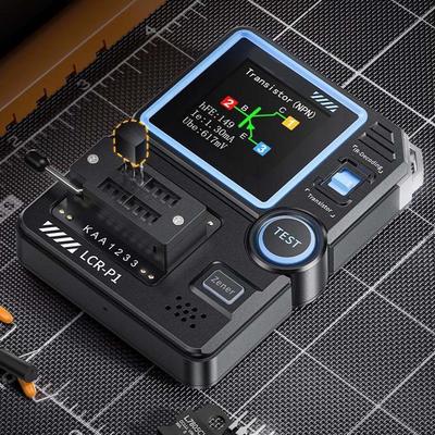 Легко читаемый дисплей и легкая конструкция тестера транзисторов LCRP1