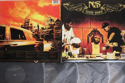 Виниловая пластинка NAS Streets Disciple C492065 COLUMBIA 2004 США Рэп Хип-Хоп R&B Б/у