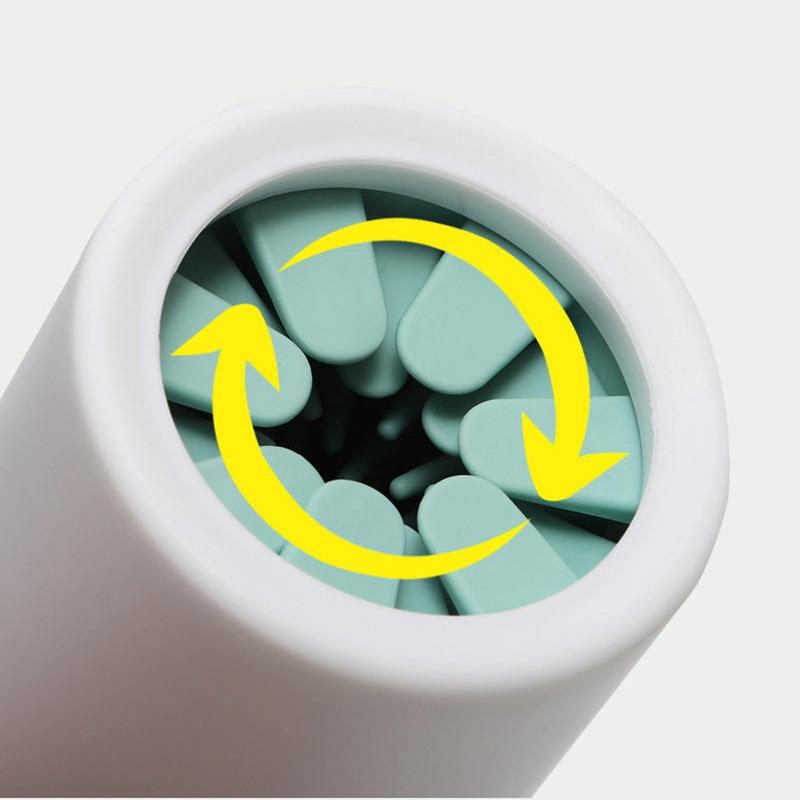 1Pcs Pet Foot Washer Cup Silicone Soft Foot Cup Cat Foot Cleaning Bucket Dog Paw Cleaner Cup Manual Quick Feet Wash Cleaner