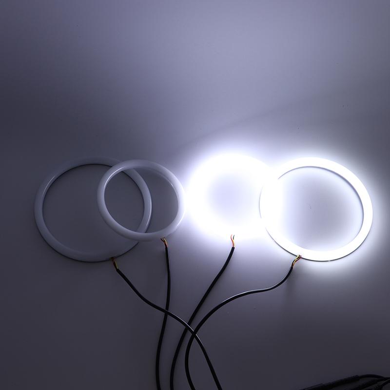 LED SMD Cotton Light Switchback Angel Eye Ring DRL Kit For BMW 3 Series E90 E91 2005 2006 2007 2008 Xenon Headlights