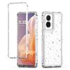 For Motorola Moto G85 5G/S50 Neo 5G Case Precise Cutouts Acrylic TPU Clear Phone Cover with Laser-printed Film