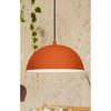 Оранжевая люстра Lipeo, одиночная подвесная лампа для гостиной, кухни/парикмахерской/кафе, декоративная/освещающая кондитерская