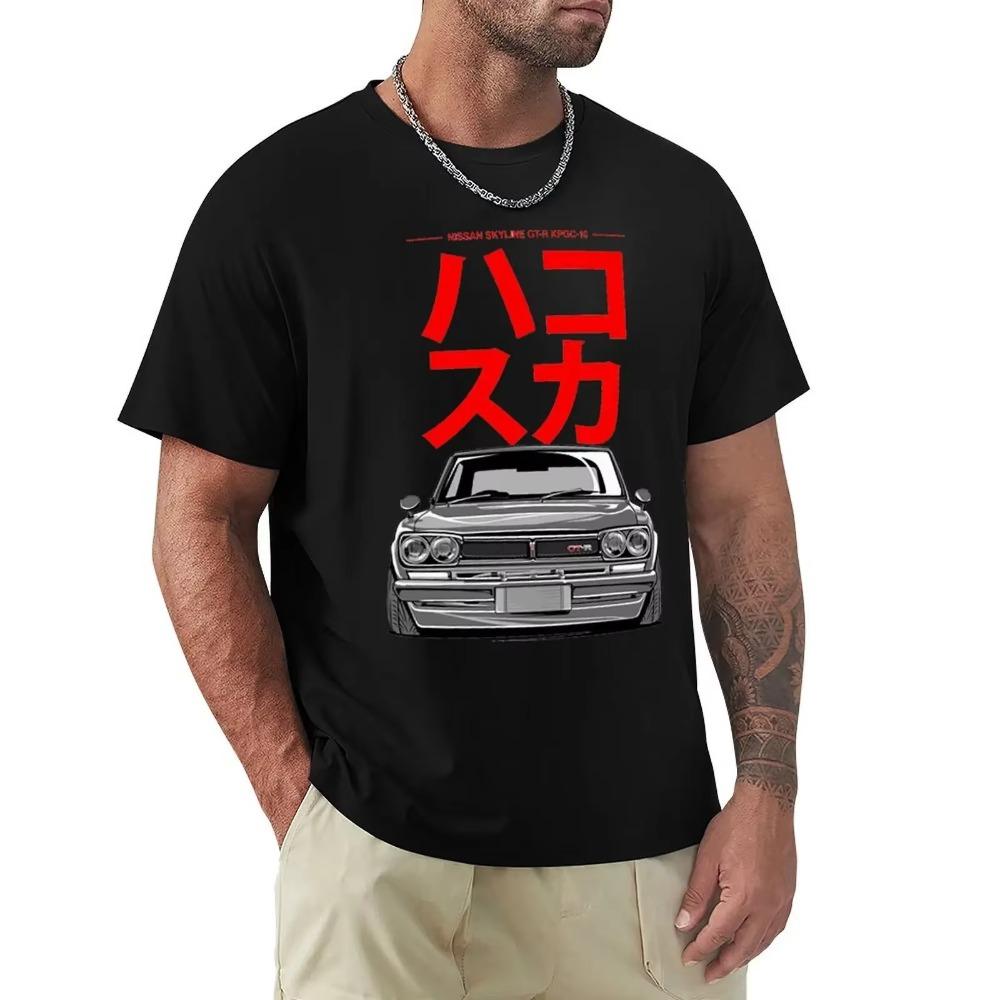 Футболка с изображением японского автомобиля JDM Speed Auto Car, футболка с коротким рукавом Harajuku, хлопковая футболка с графикой, топы