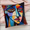 1 шт. Наволочка с репродукциями известных картин Пикассо, квадратная, для спальни, дивана, для отдыха, удобная подушка, для автомобиля, гостиной, домашнего декора