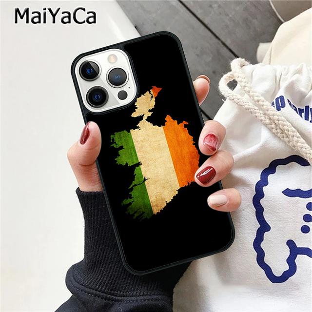 Ireland Irish Flag Phone Case Cover For iPhone 17 Air 16 16e 15 plus 11 12 13 14 pro max  coque