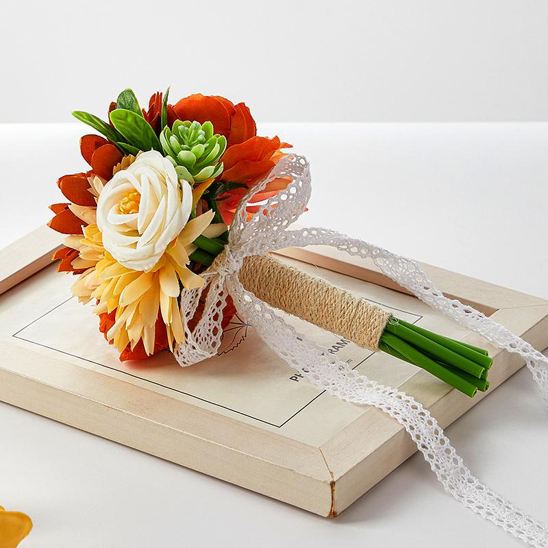 1 шт. ручной работы букет свадебный детский подарок на день рождения передовые ощущения мини ручной цветок новый узор искусственный цветок