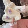 Австралийские Бархатные Носки-Кошки Для Женщин Утолщенные Фиксирующие Теплые Плюшевые Милые Носки Для Дома На Сон В Трубочку Стопка Носков