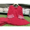 Дизайнерский этнический набор Kurta Cord из Болливуда Индийский женский праздничный набор Kurti с брюками