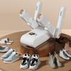 Dry Wet Shoes Dryer with Heat Blower Digital Display Timer Function Low Noise Foldable Design Travel Use Shoes Boots Dryer