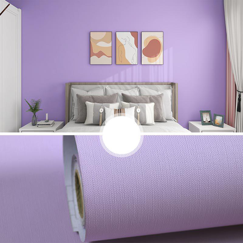 ПВХ водонепроницаемые самоклеящиеся обои Macaron для спальни, гостиной, ремонта, настенная наклейка