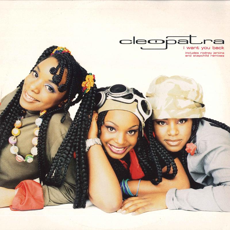12-дюймовая пластинка CLEOPATRA I Want You Back WEA172T WEA Internation 1998 UK Rap HipHopRB Б/у