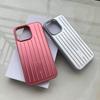Стильный деловой чехол для телефона с 3D гофрированной полоской, чехол-бампер, жесткий, противоударный, с коробкой для iPhone 16 15 14 13 ProMax