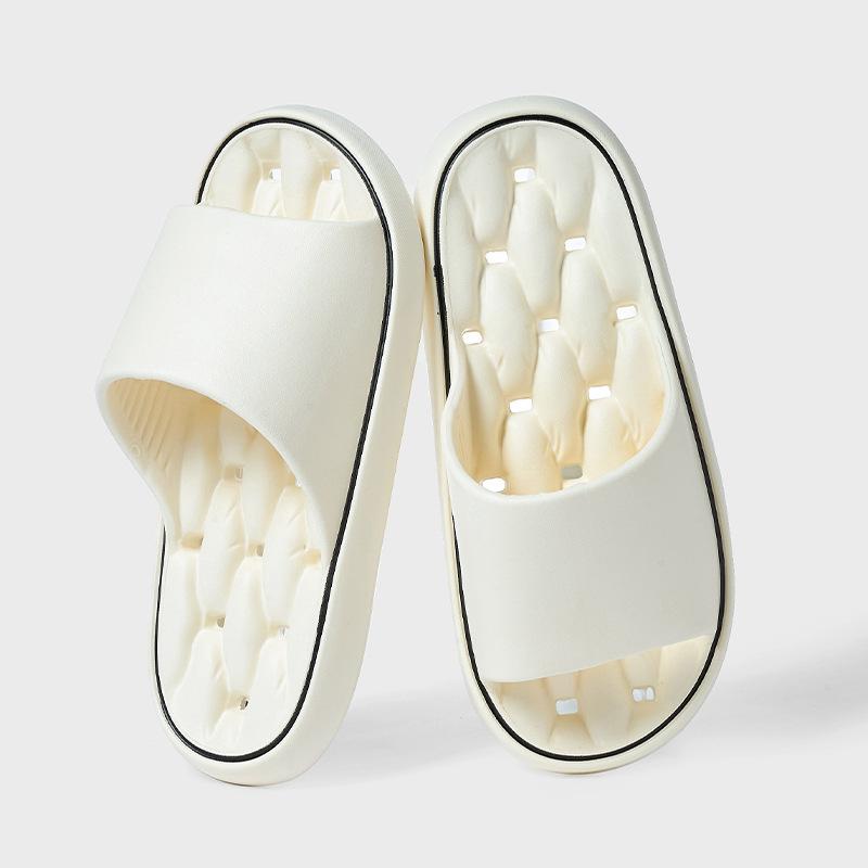 Нескользящие и непромокаемые тапочки, для ванной комнаты в помещении зимой, домашние тапочки, быстросохнущие и прохладные тапочки для пар