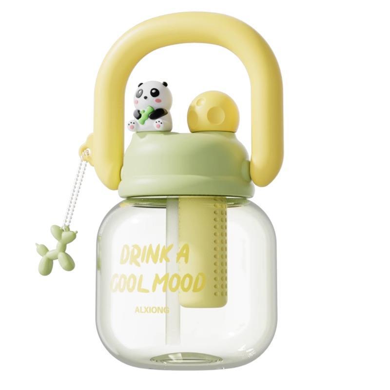 Summer Celebrity Large Capacity Insulated Tumbler - Cartoon Ice Buster Straw Cup for Kids
