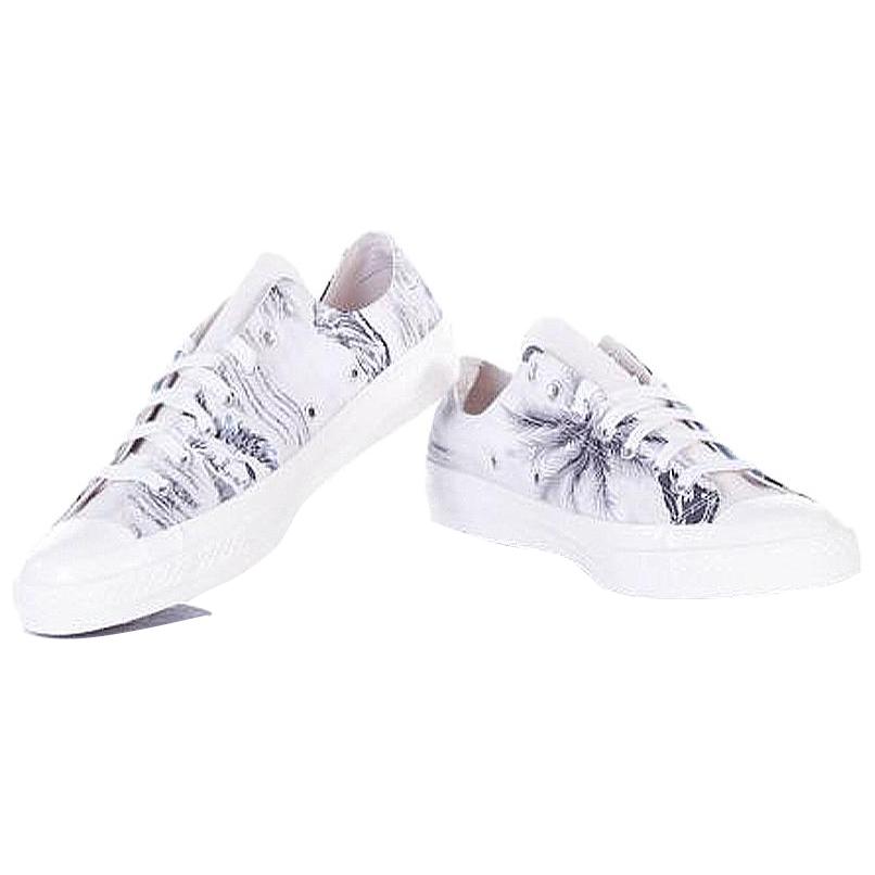 Converse Кеды All Star в стиле кэжуал 1970-х годов для мужчин и женщин, низкие, парусиновые, белые и синие