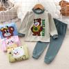 Children's Autumn Warm Cotton Underwear Set: Boys, Girls Pajamas & Pants