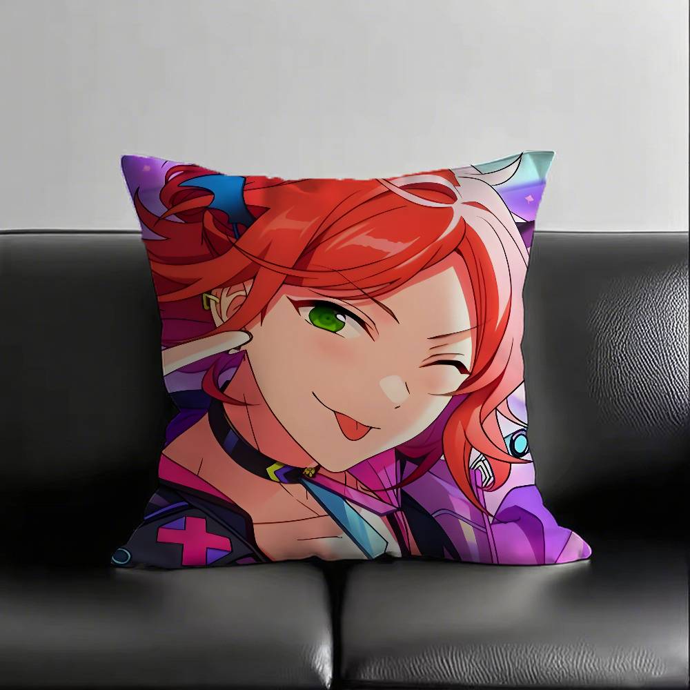 1pc Yuta Aoi Pillow Case Fashion Square Pillowcase Bedroom Sofa Room Ins Decoration Leisure