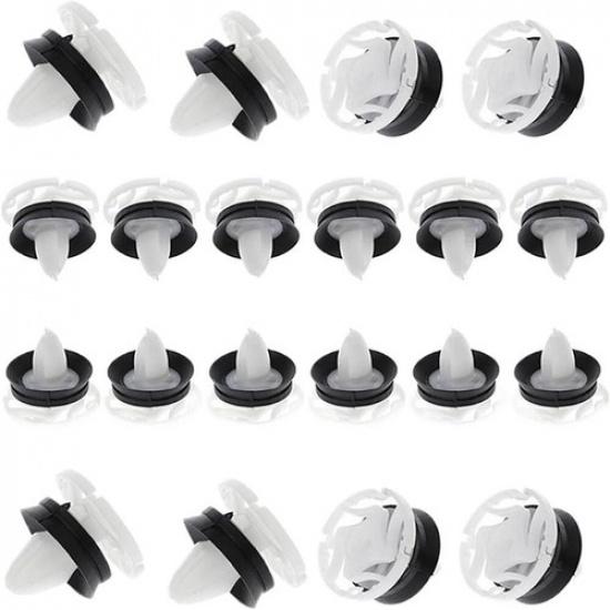20Pcs Door Trim Panel Mounting Clips 7703077476 for Renault Peugeot 2008 Citroen