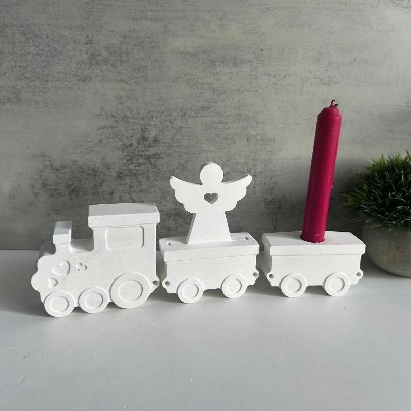 Home Decoration Creative Modern Candlestick Holder Living Room Decor Home Romantic Decoration Candle Holders Silicone Mold