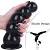 Женские супер толстые засахаренные Haws Pull Beads Анальная пробка Устройство для мастурбации пениса Секс-игрушки