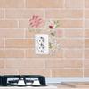 Flower Switch Sticker Removable Self-adhesive Waterproof PVC Living Room Bathroom Light Switch Wall Socket Outlet Decoration Decal