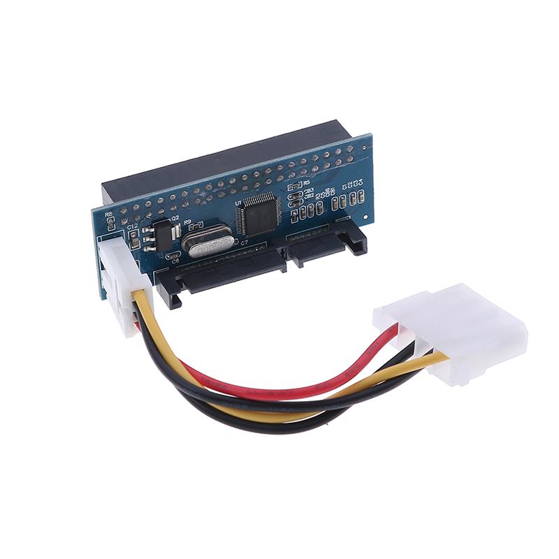 40-Pin 40Pin Ide Female To Sata 7+15Pin 22-Pin Male Adapter Pata To Sata Card
