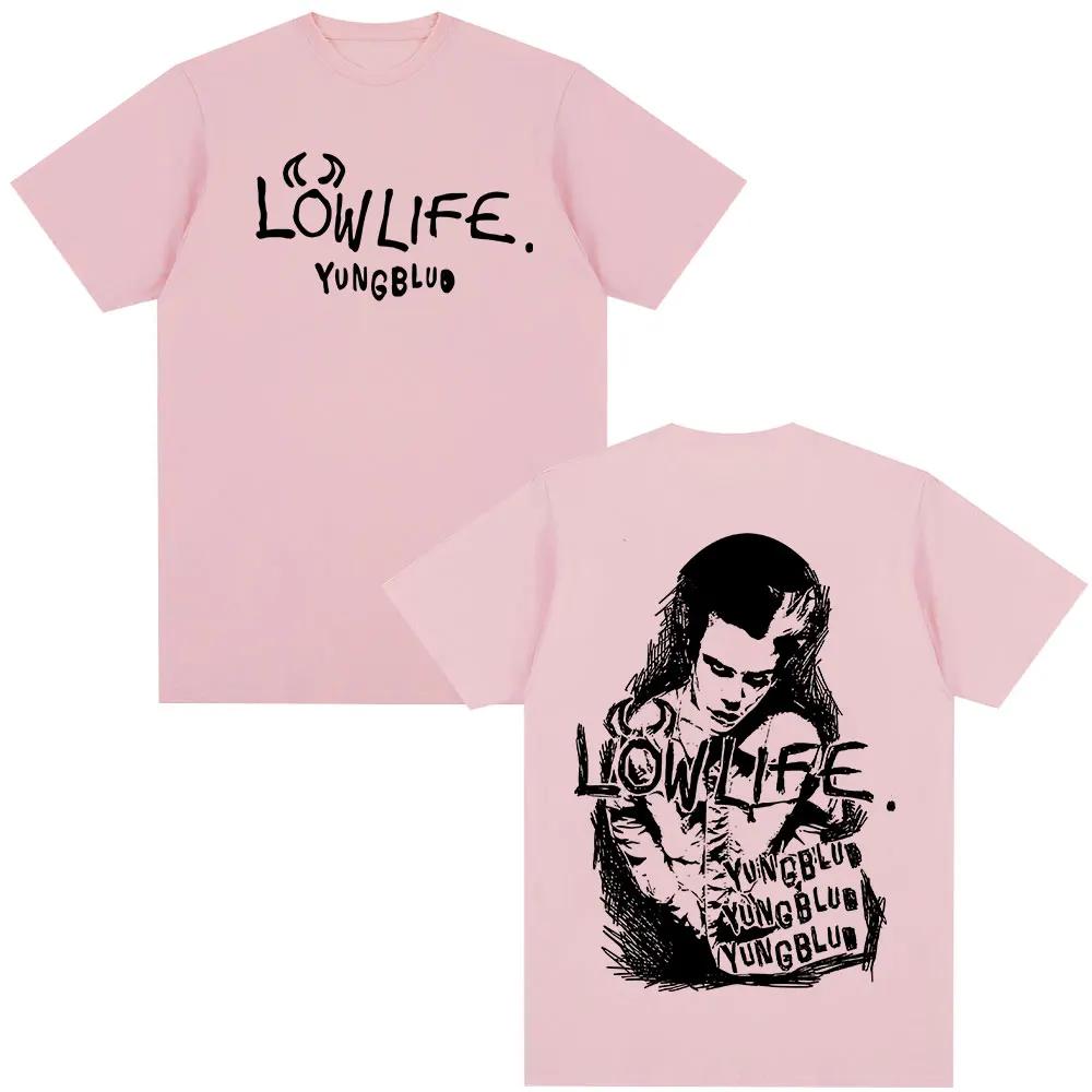 Yungblud Lowlife Альбом Футболки s Женская Одежда Мода Короткий Рукав Т Высокое Качество Повседневная Оверсайз Футболка