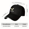 Let It Bee Graphic Baseball Cap Unisex Polyester Casual Adjustable Snapback Hat for Adults