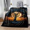 3D Tree of Life printed blanket Flannel Warm blankets Soft and comfortable blanket bed linings cubre cama Birthday Gift