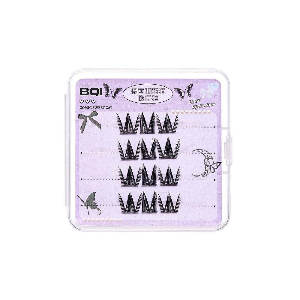 Тонкие пучки накладных ресниц Пушистые самоклеящиеся накладные ресницы Накладные ресницы Вечеринка