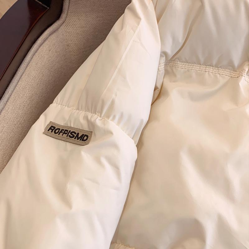 Новая зимняя хлопковая одежда с воротником-стойкой, женская хлопковая одежда, короткая хлопковая куртка, трендовая теплая корейская куртка из хлеба